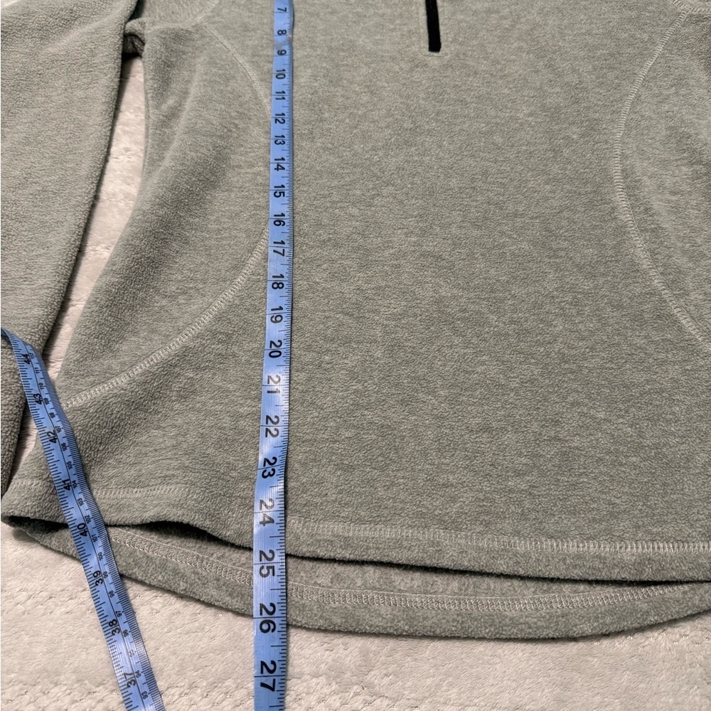 Women’s EVERLAST 1/2 Zip Fleece Pullover Shirt Size Large Gray - Picture 4 of 6